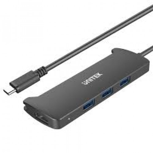 USB3.1 Gen1 Type-C 3-Port Hub + HDMI Converter